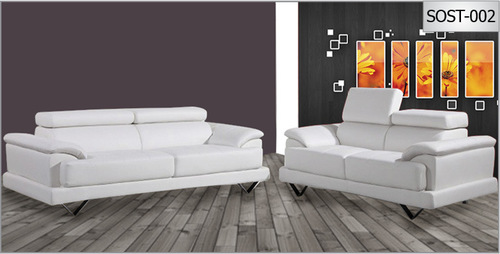 Sofa Set - Durable Modern Design | White Color, 1 Year Warranty, Indian Style, Weight Range 20-95
