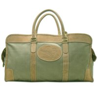 Khaki Canvas Duffle Bag
