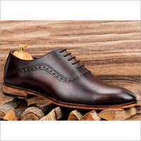 Mens Fancy Leather Formal Shoes Size: As Required