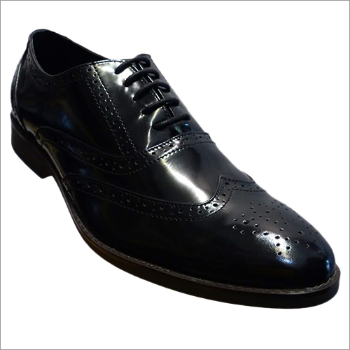 Mens Textured Leather Formal Shoes