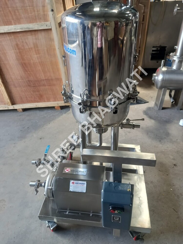 Zero Hold Up Filter Press - Capacity: As Per The Client Required Kg/Hr