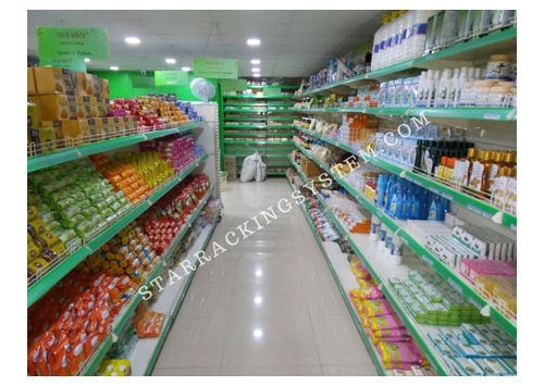 All Color Grocery Display Rack Capacity: 100 Kg/day