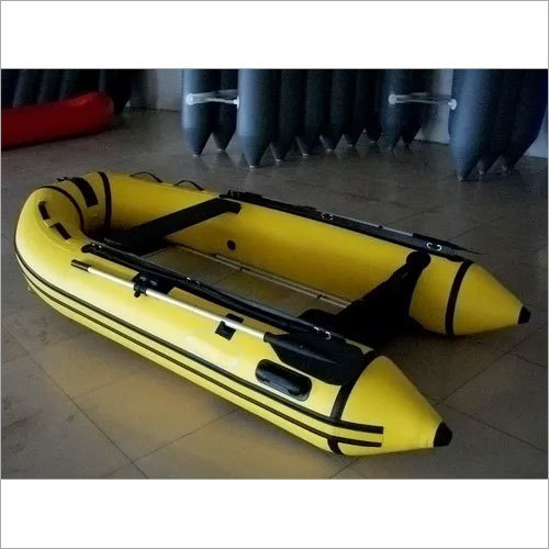 PVC Yellow Inflatable Boat