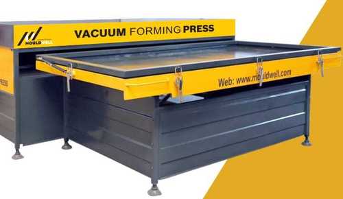 Yellow Vacuum Emossing Machine