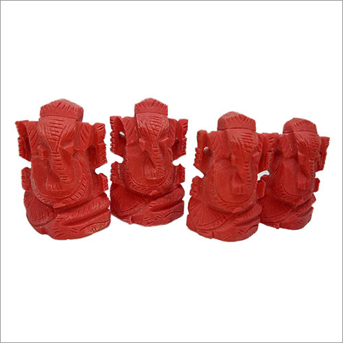 Coral Ganesha