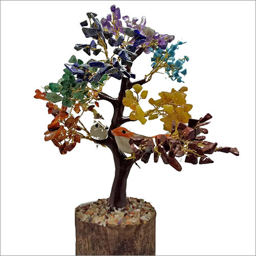 Artificial Seven Chakra Tree