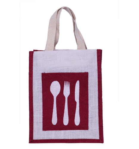 Spoon Maroon spoon Lunch Bag