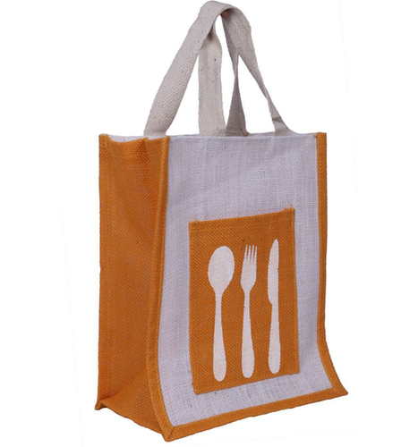 Spoon yellow spoon Lunch Bag