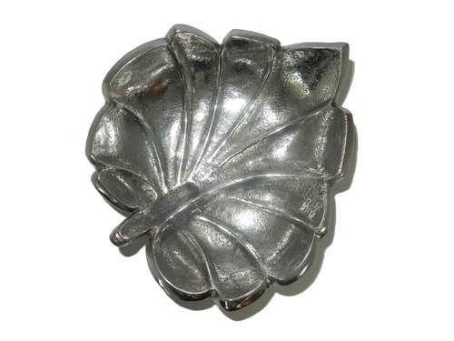 Aluminium Fruit Tray Leaf Design