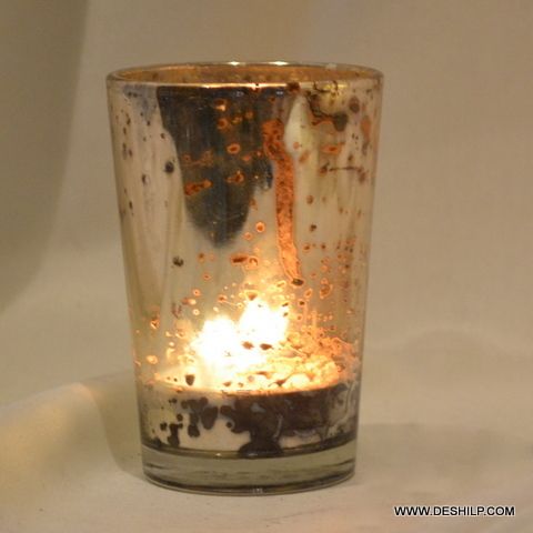 Sml Glass T Light Candle