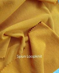 Spun Loop Knit Knitted Fabric