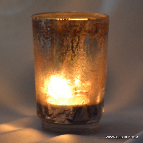 Beautiful Glass Candle Votive