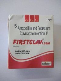 Amoxicillin 1000 MG + Clavulanic Acid 200 MG Injection