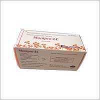 Montelukast 10 MG + Lecocetrizine 5 MG Tablets
