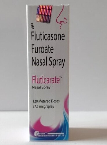 Fluticarate Furoate Nasal Spray
