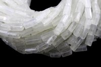 Rainbow Moonstone Tube Beads