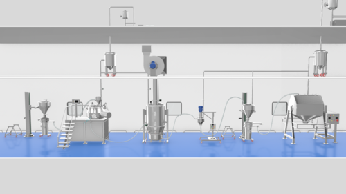 Granulation Plant Capacity: 60 120 Kg Kg/Hr