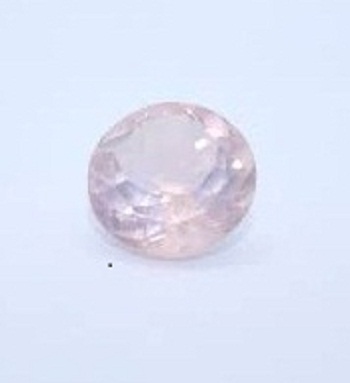 2.75mm Natural Rose Quartz Faceted Round Gemstone