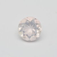 3mm Natural Rose Quartz Faceted Round Loose Gemstone