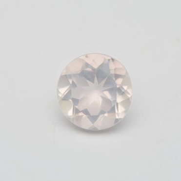 3.5mm Natural Rose Quartz Faceted Round Gemstone Loose