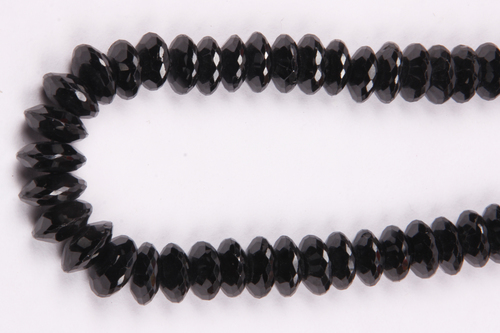 Black Spinel German Cut Beads By K. C. INTERNATIONAL
