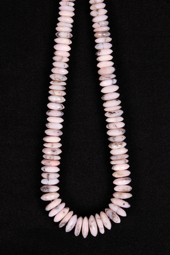 Pink Opal German Cut Beads