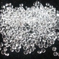2.5mm Natural White Crystal Quartz Faceted Round Gemstone