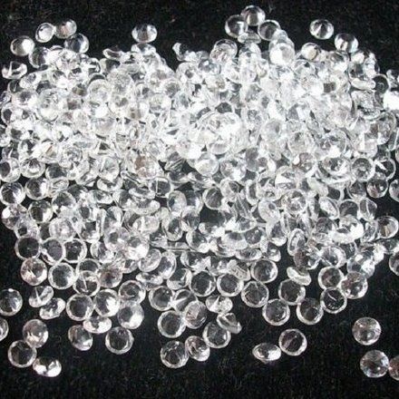 3Mm Natural White Crystal Quartz Faceted Round Gemstone Grade: Aaa