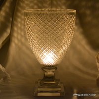 Lumicryst Hurricane Lantern - Material: Glass