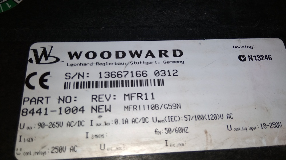 WOODWARD HMI 8441-1004 NEW