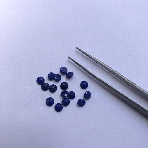 2.25mm Natural Lapis Lazuli Faceted Round Gemstone