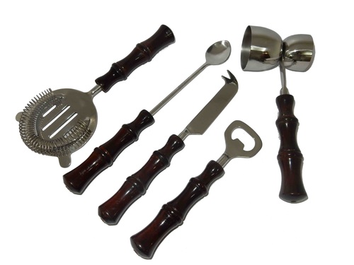 Natural Stainless Steel Bar Tool Set