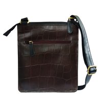 Leather Crossbody Office Bag