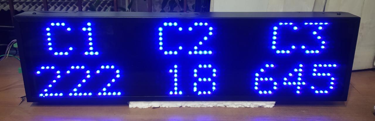 LED Token Display System