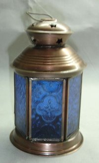 Antique de cobre da lanterna