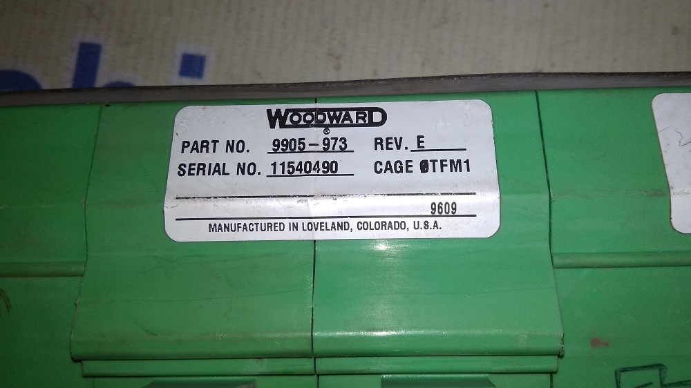 WOODWARD CPU 9905-973 E