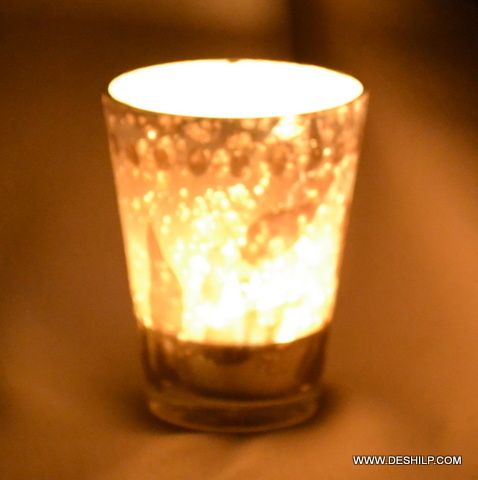 Sml Silver T Light Votive