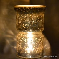 Polishing Silver Handicraft Glass Candle