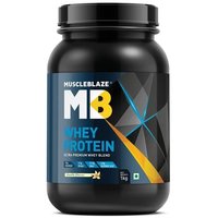 Muscleblaze Whey Protein, 2.2 Lb (1kg)vanilla