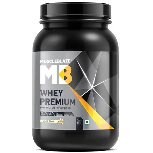 MuscleBlaze Whey Premium, 2.2 lb(1kg) Vanilla