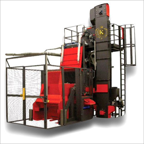 Pneumatic Autoloading Tumblast Machine