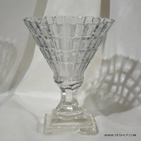 Crystal Small Hurricane Candle