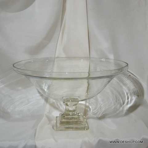 Very Small Clear Glass Candle Holder For Decoration - Style: Artificial