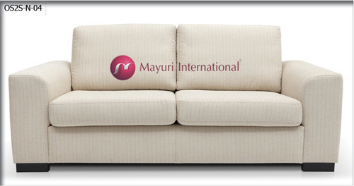 White Double Seater Office Sofa