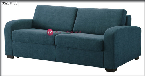 Green Double Seater Office Sofa