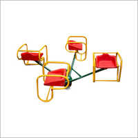 Four Seater Merry Go Round - Durable Grade Material, Comfortable Seats For Children , Safe And Reliable Design