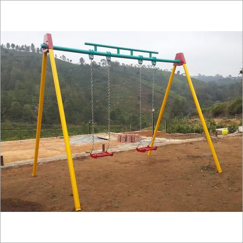 SS Chain Playground Swing