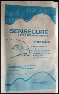 Surgical Latex Gloves - Latex Material, Various Sizes, White Color | Comfortable Fit, Disposable, Enhanced Sensitivity, Sterile, Powder Free, Superior Grip