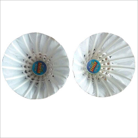 White Badminton Shuttlecock