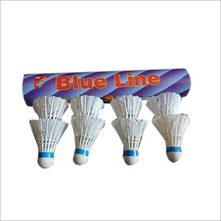 Blue Line Feather Shuttlecock